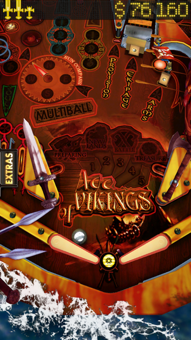 Vikings Pinball Screenshot (iTunes Store)