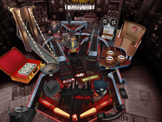 Mafia Pinball Screenshot (iTunes Store)