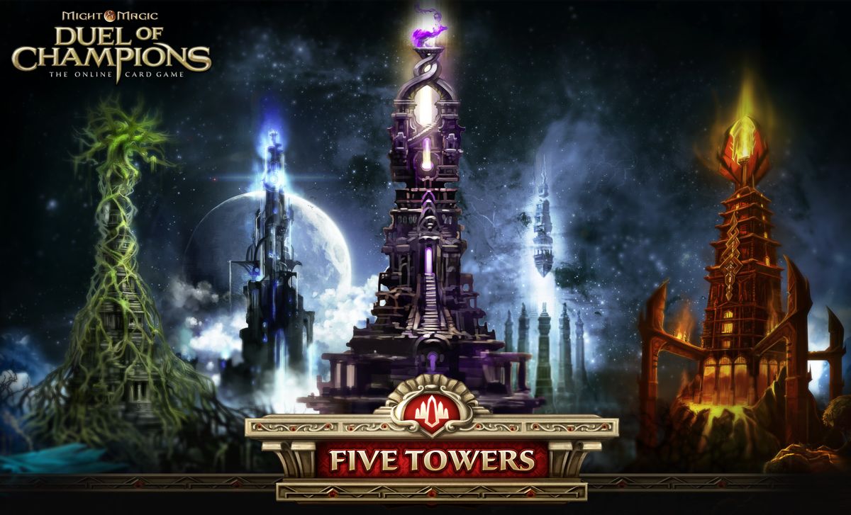 Might & Magic: Duel of Champions Wallpaper (Press Kit (2014-01-13)): Might & Magic: Duel of Champions - Five Towers