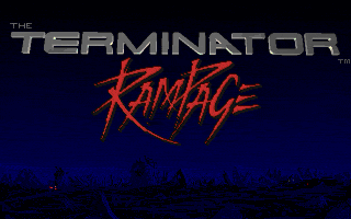 The Terminator: Rampage Screenshot (Slide show preview, 1993-08-18): Title screen