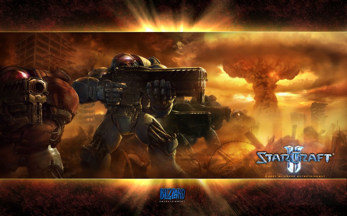 StarCraft II: Wings of Liberty Wallpaper (Blizzard > Fansite Kit (wallpapers))
