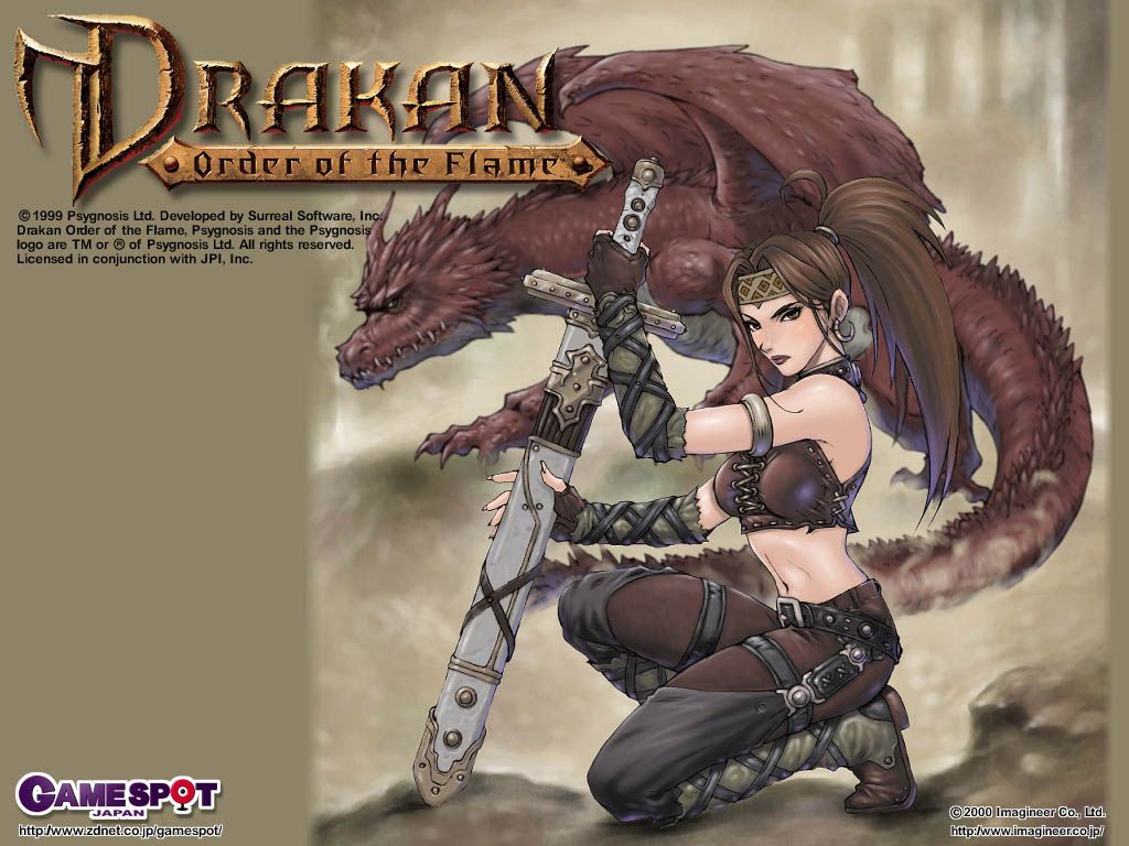 Drakan: Order of the Flame Wallpaper (GameSpot Japan Wallpaper)