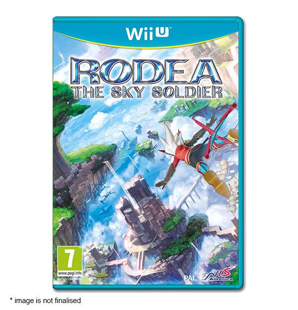 Rodea the Sky Soldier (Limited Edition) Concept Art (Rodea the Sky Soldier (Limited Edition) <a href="http://store.nisaeurope.com/products/rodea-the-sky-soldier-limited-edition-wii-u">Wii U version</a>, NIS America - Europe Online Store): Wii U Keep Case Cover Art