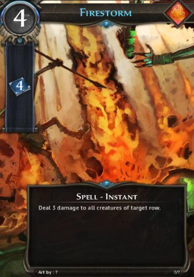 Might & Magic: Duel of Champions Other (Cards): Inferno: Firestorm Spell downloaded from the official facebook page, in Timeline Photos