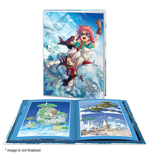 Rodea the Sky Soldier (Limited Edition) Concept Art (Rodea the Sky Soldier (Limited Edition) <a href="http://store.nisaeurope.com/products/rodea-the-sky-soldier-limited-edition-wii-u">Wii U version</a>, NIS America - Europe Online Store): Art Book