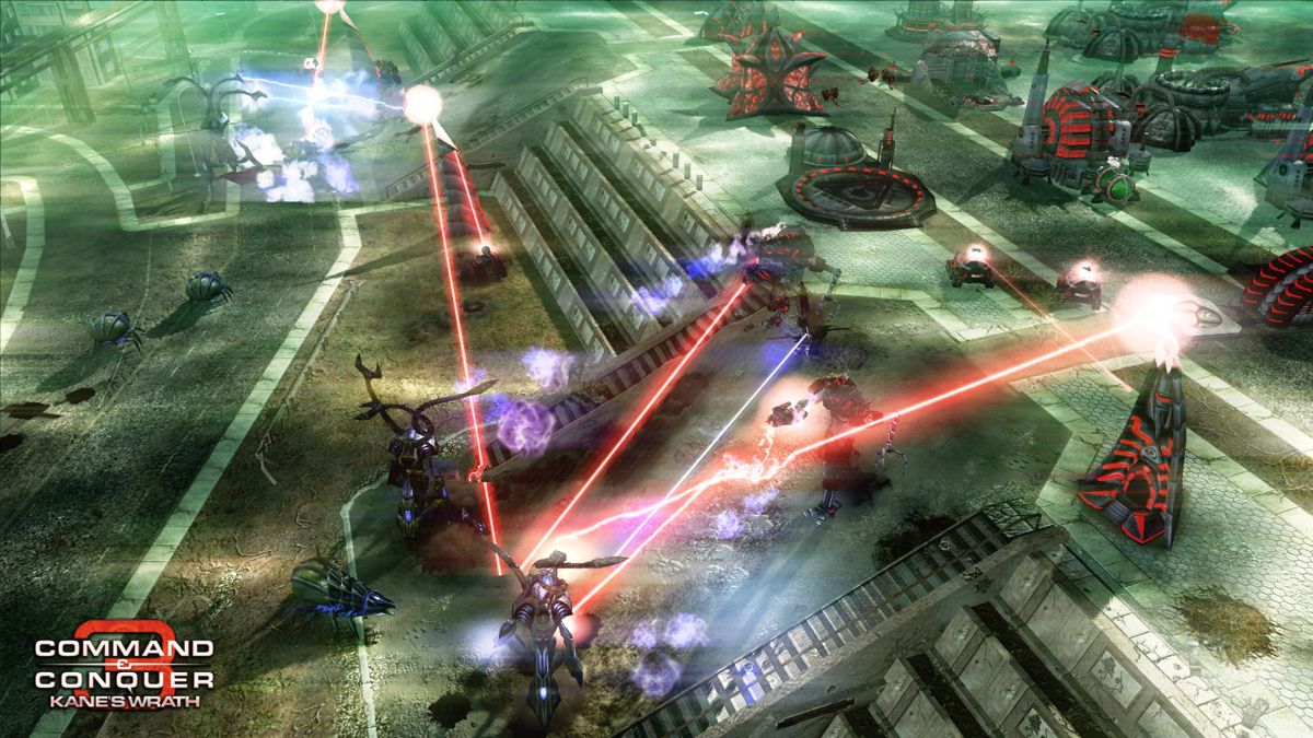 Command & Conquer 3: Kane's Wrath Screenshot (Electronic Arts UK Press Extranet, 2008-02-20): Gunship CC