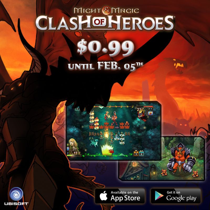 Might & Magic: Clash of Heroes Other (Announcements): downloaded from the official facebook page, in Timeline Photos