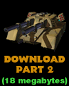 Command & Conquer Render (Westwood Studios website, 1997): Mammoth Tank render on the demo download page
