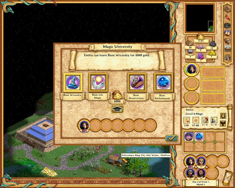 Heroes of Might and Magic IV: Complete Screenshot (Might & Magic Universe)