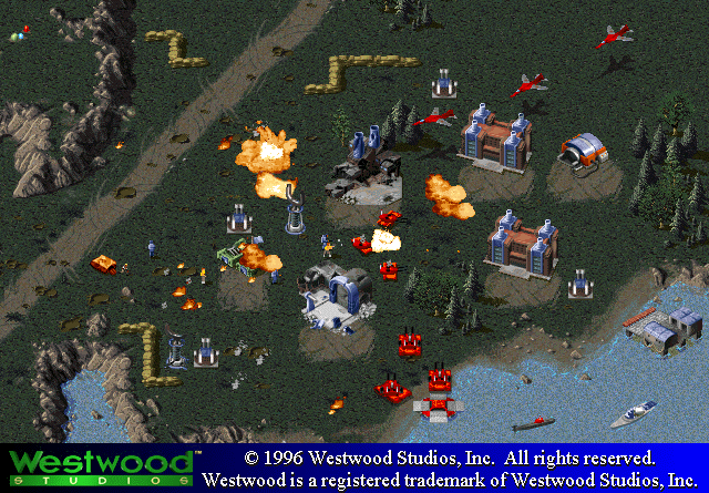 Command & Conquer: Red Alert Screenshot (Westwood Studios website, 1997)