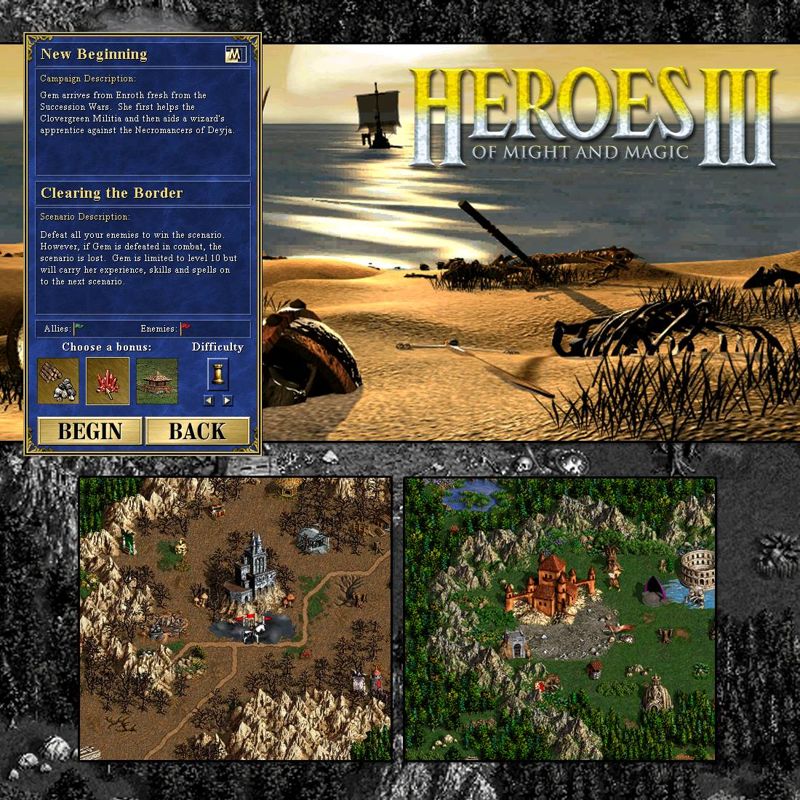 Heroes of Might & Magic III: HD Edition Other (Celebration of the 15th Anniversary of the original.): downloaded from the official facebook page, in Timeline Photos