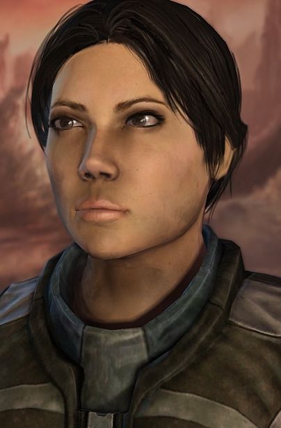 StarCraft II: Wings of Liberty Avatar (Battle.net > artwork: terran portraits): Female civilian 4