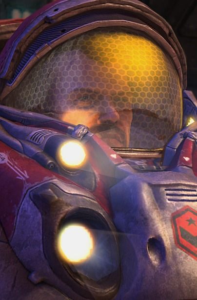 StarCraft II: Wings of Liberty Avatar (Battle.net > artwork: terran portraits): Dominon marauder 9
