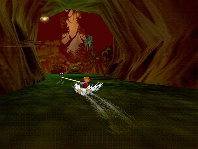 Rayman 2: The Great Escape Screenshot (Official Press Kit - Screenshots & Various Artwork (PC)): Ski