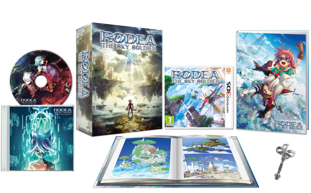 Rodea the Sky Soldier (Limited Edition) Other (Rodea the Sky Soldier (Limited Edition) <a href="http://store.nisaeurope.com/products/rodea-the-sky-soldier-limited-edition-3ds">3DS version</a>, NIS America - Europe Online Store): Collector's Edition Contents
