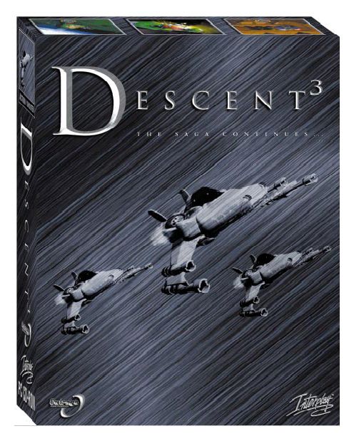 Descent³ Other (Interplay February 1999 Press Kit): Descent 3 Box