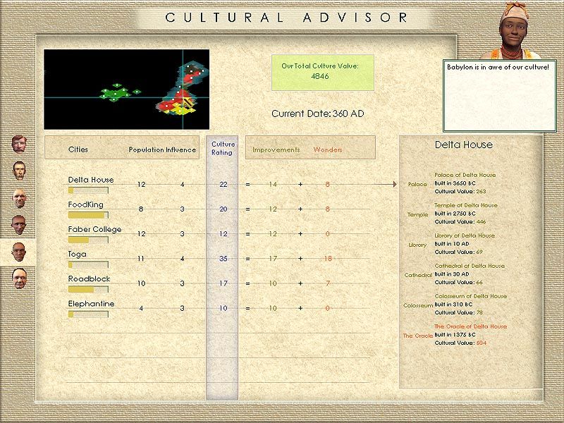 Sid Meier's Civilization III Screenshot (Firaxis games Civilization III website (archived): screenshots)