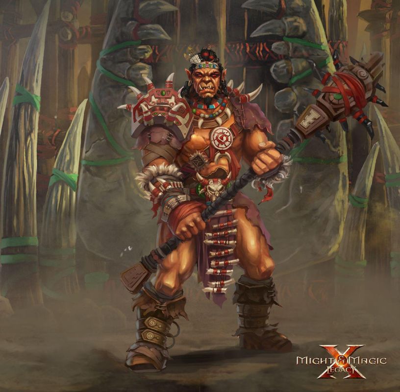 Might & Magic X: Legacy Concept Art (Facebook (timeline photos)): Orc Barbarians #2