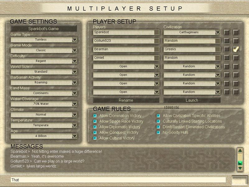 Sid Meier's Civilization III Screenshot (Firaxis games Civilization III website (archived): screenshots)