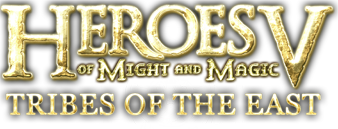 Heroes of Might and Magic V: Tribes of the East Logo (Might & Magic Universe)