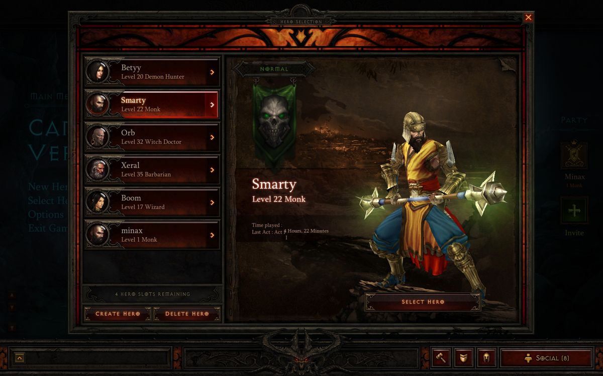 Diablo III Screenshot (Battle.net > Diablo III screenshots: Interface)