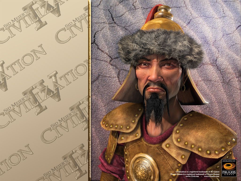 Sid Meier's Civilization IV Wallpaper (Fansite kit: wallpapers): Genghis