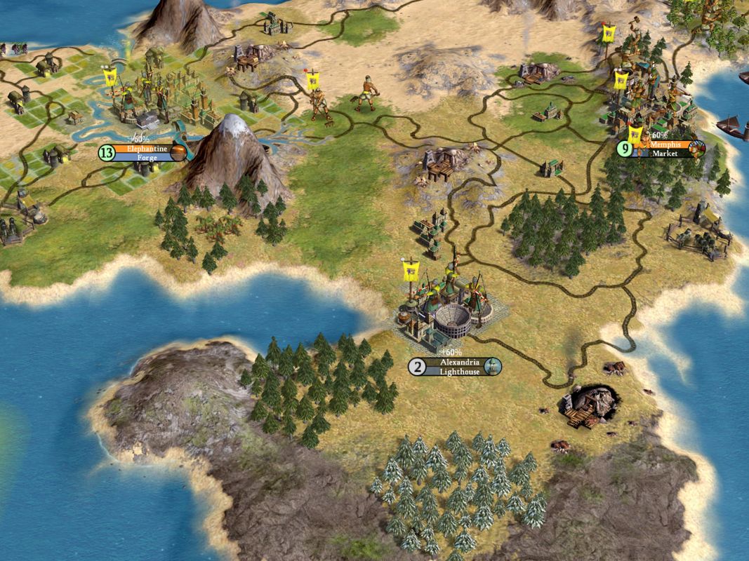 Sid Meier's Civilization IV Screenshot (Fansite kit: screenshots): Egyptian Mining