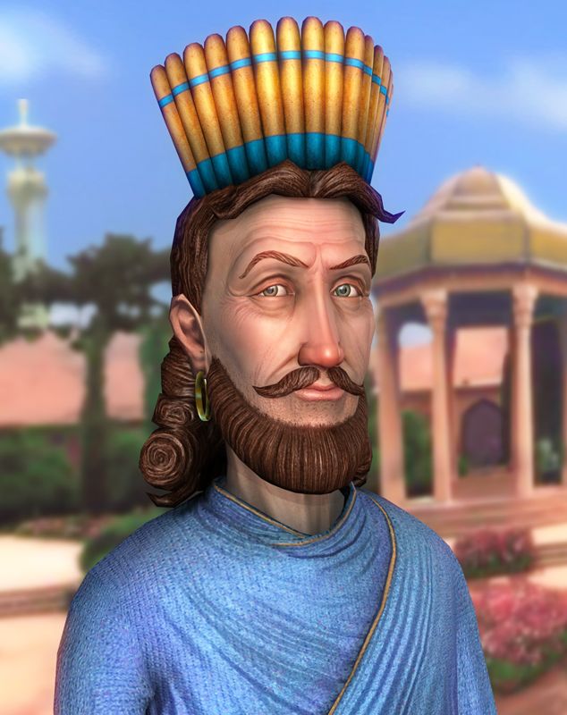 Sid Meier's Civilization IV Render (Fansite kit: leaderheads): Cyrus
