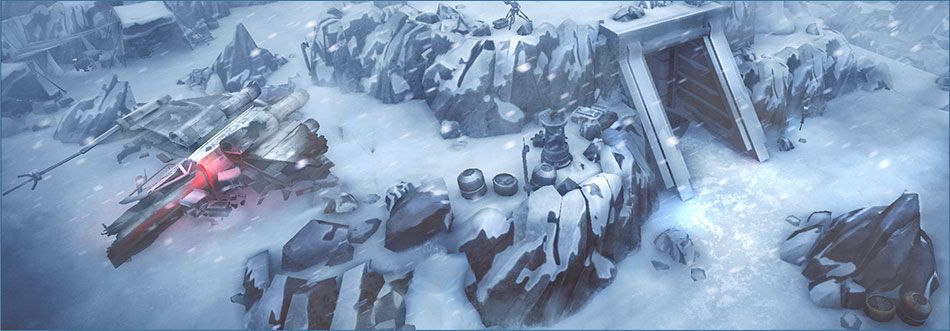 Star Wars: Uprising Other (Official website > Game Guide): Hoth in: Introduction > Locations