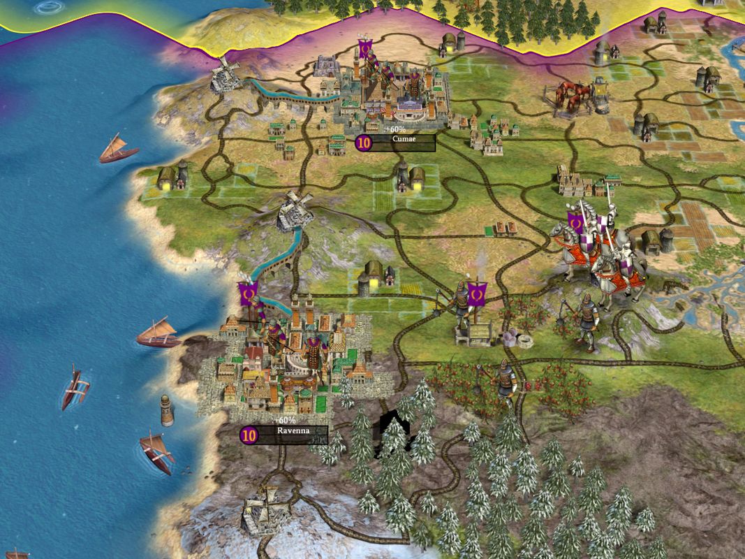 Sid Meier's Civilization IV Screenshot (Fansite kit: screenshots): Sentry Knights