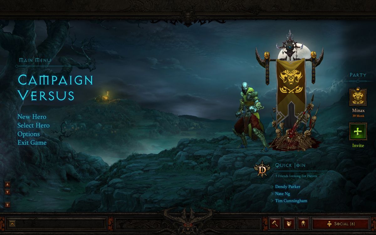 Diablo III Screenshot (Battle.net > Diablo III screenshots: Interface)