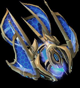 StarCraft II: Wings of Liberty Render (Blizzard > Fansite Kit (unit renders: protoss)): Phase Prism
