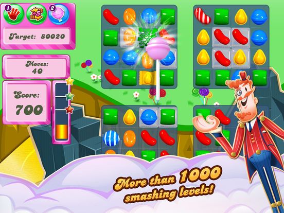 Candy Crush Saga Screenshot (iTunes Store)