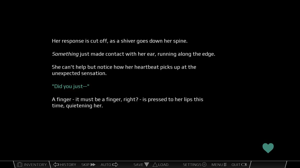 Blankspace: Additional Text Patch (18+) Screenshot (Steam)