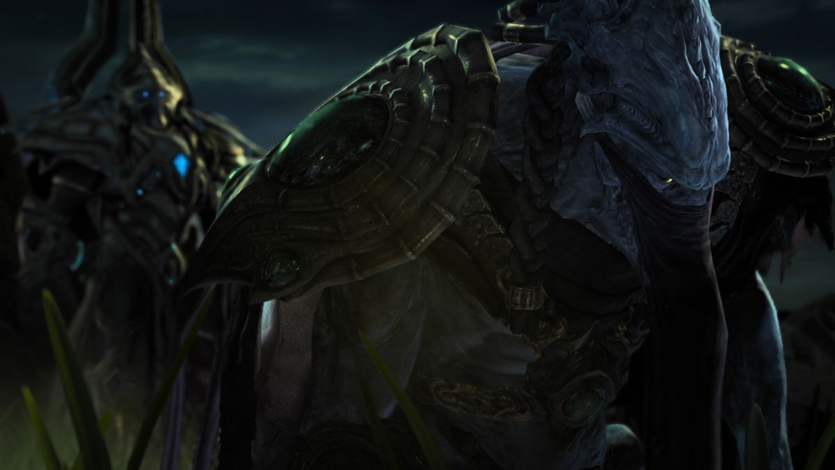 StarCraft II: Legacy of the Void Render (Blizzard Press Center > E3 Legacy of the Void Press Kit): StarCraft II Legacy of the Void Zeratul Artanis in: artwork > Legacy of the Void Artwork
