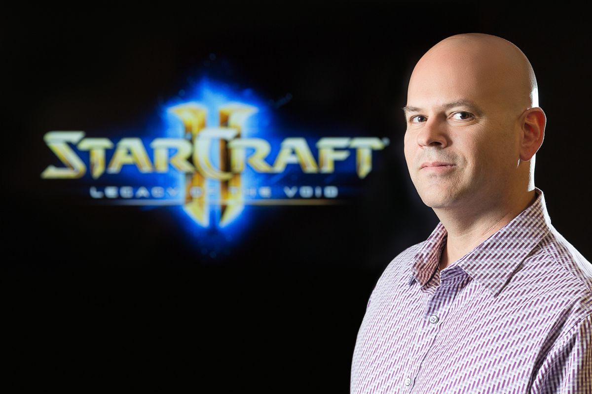 StarCraft II: Legacy of the Void Other (Blizzard Press Center > BlizzCon 2015 StarCraft II Legacy of the Void press kit): Matt Morris Headshot in: Developer photos.