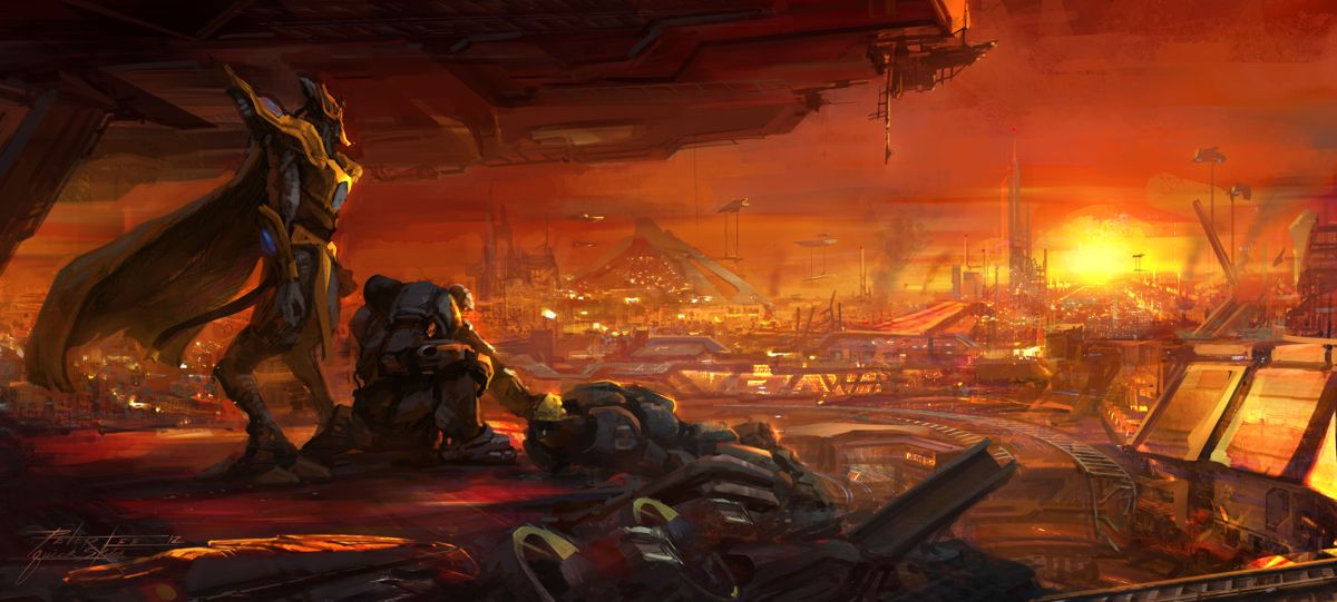 StarCraft II: Legacy of the Void Concept Art (Blizzard Press Center > BlizzCon 2014 Legacy of the Void press kit): SCII Legacy of the Void Art 02 in: artwork > Legacy of the Void Concept Art