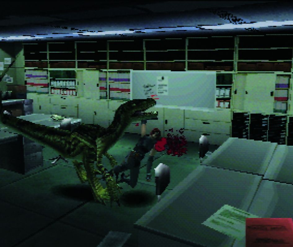 Dino Crisis Screenshot (Dino Crisis 1999 Press Kit)