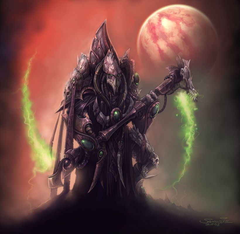 StarCraft II: Legacy of the Void Concept Art (Blizzard Press Center > Legacy of the Void Assets ): SC2 LOTV Nerazim Dark Templar 02 in: artwork