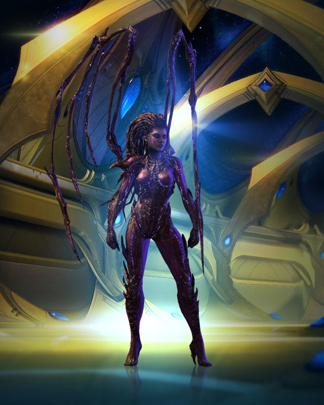 StarCraft II: Legacy of the Void Render (Blizzard Press Center > BlizzCon 2014 Legacy of the Void press kit): Kerrigan in: artwork > Legacy of the Void Character Art and Profiles
