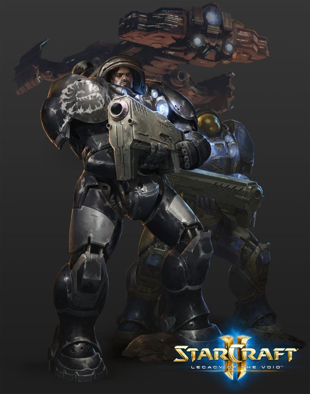 StarCraft II: Legacy of the Void Concept Art (Blizzard Press Center > Gamescom 2015 Press Kit ): StarCraft II Raynor Allied Commanders in: artwork > Concept Art