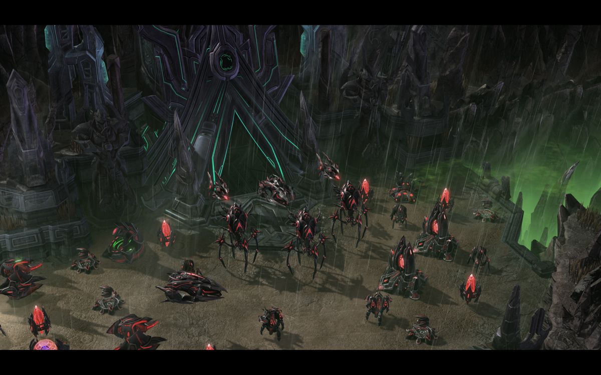 StarCraft II: Legacy of the Void Screenshot (Blizzard Press Center > E3 Legacy of the Void Press Kit): SC2 LotVPrologue Ghosts in the Fog01 in: screenshots > Legacy of the Void Screenshots