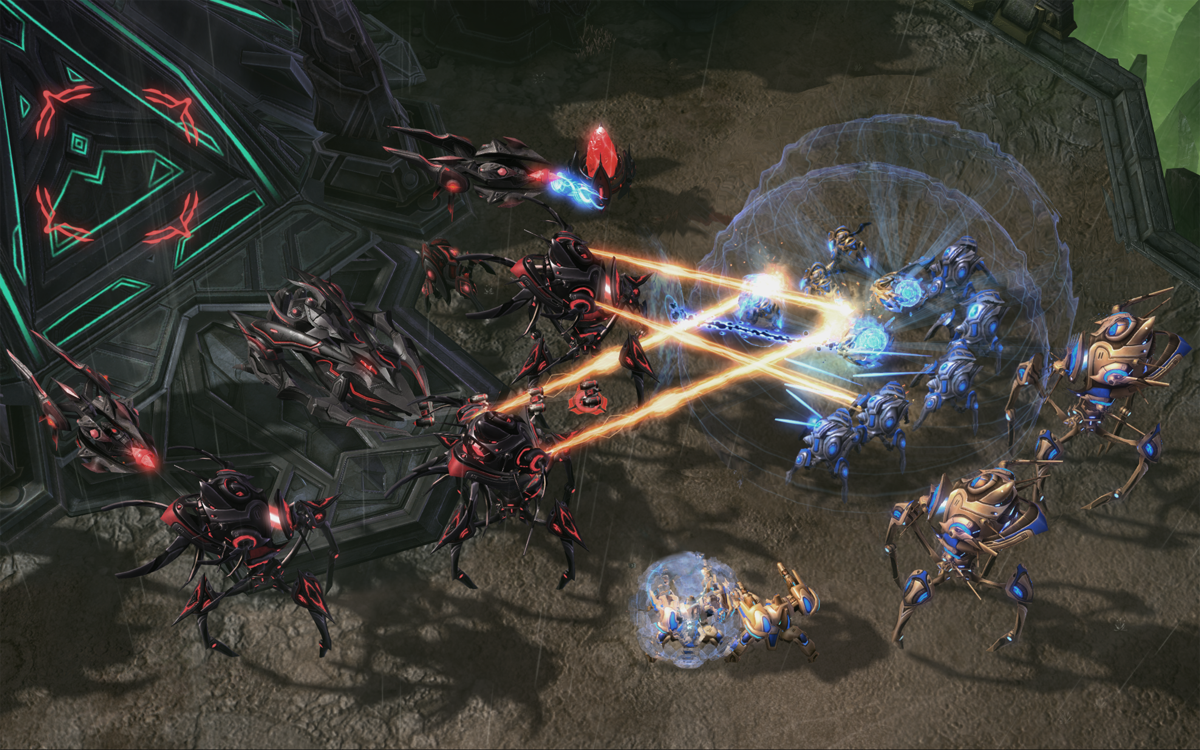 StarCraft II: Legacy of the Void Screenshot (Blizzard Press Center > E3 Legacy of the Void Press Kit): SC2 LotVPrologue Ghosts in the Fog02 in: screenshots > Legacy of the Void Screenshots