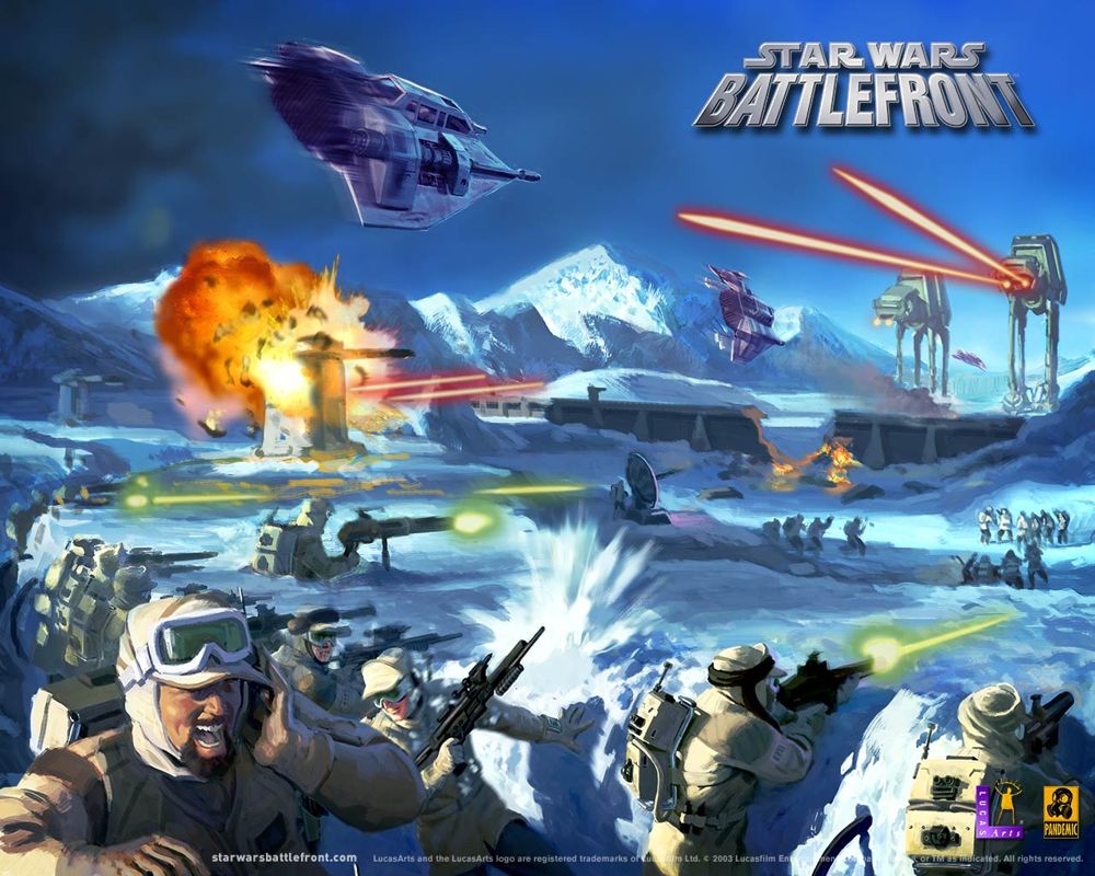 Star Wars: Battlefront Wallpaper (Lucas Arts > Star Wars Battlefront: wallpapers (archived))
