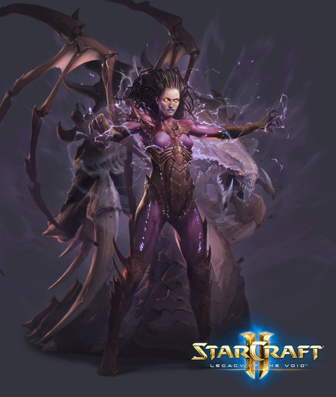 StarCraft II: Legacy of the Void Concept Art (Blizzard Press Center > Gamescom 2015 Press Kit ): StarCraft II Kerrigan Allied Commanders in: artwork > Concept Art