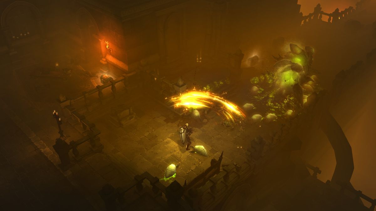 Diablo III: Reaper of Souls Screenshot (Blizzard Press Center > Reaper of Souls Launch Press Kit): in: Launch Crusader Screenshots