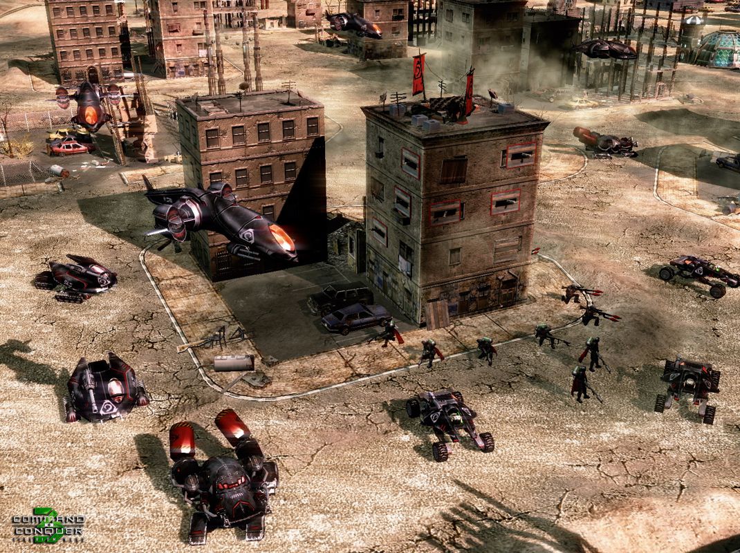 Command & Conquer 3: Tiberium Wars Screenshot (Electronic Arts UK Press Extranet, 2006-08-24): Nod units
