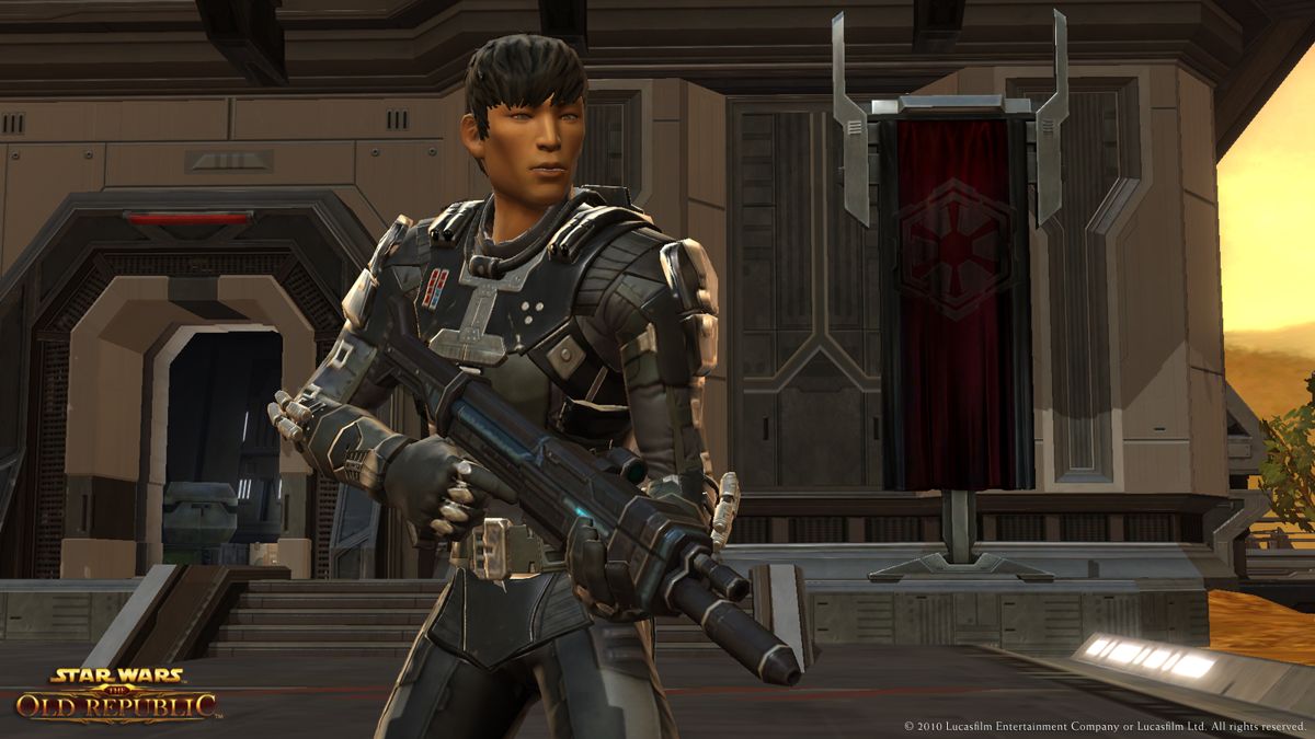 Star Wars: The Old Republic Screenshot (Official website > Fan Site Kit v.10 (Classes: Imperial Agent)): Operative