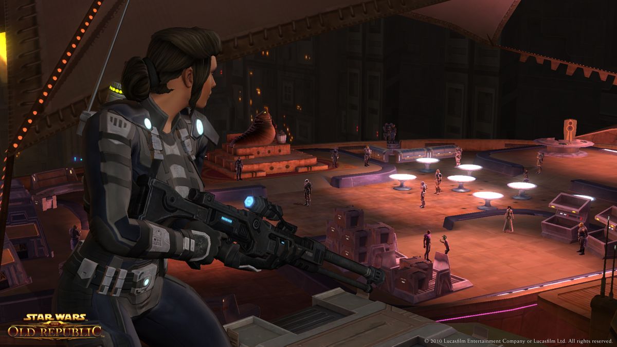Star Wars: The Old Republic Screenshot (Official website > Fan Site Kit v.10 (Classes: Imperial Agent)): Sniper