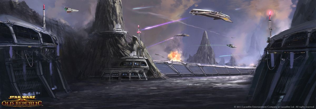 Star Wars: The Old Republic Concept Art (Official website > Fan Site Kit v.10 (Planets: Balmorra))
